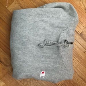 Grey Champion reverse weave hoodie